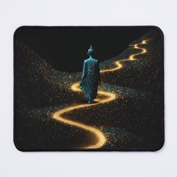 Item preview, Buddha Walking The Golden Path designed and sold by Plumtree81.