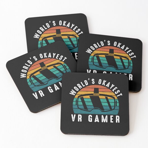 Item preview, World's Okayest VR Gamer Virtual Reality Humor VRComedy Meme Gamer designed and sold by DadJokeDescript.
