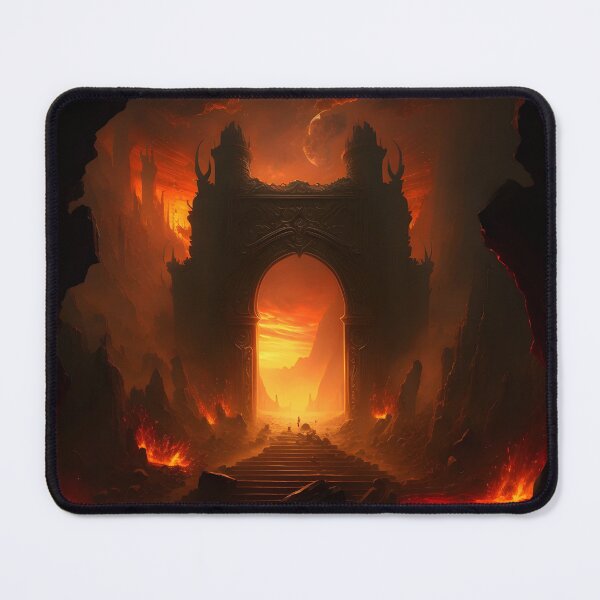 Item preview, "Imposing Gates of Perdition" designed and sold by mai-gallery.