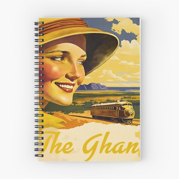 Item preview, El arte del viaje del vintage de Ghan Railway Australia Póster designed and sold by OldTravelArt.