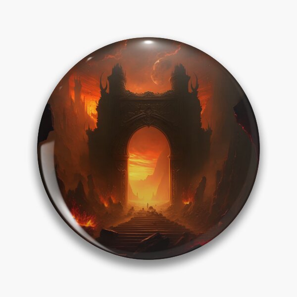 Item preview, "Imposing Gates of Perdition" designed and sold by mai-gallery.