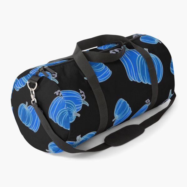 Item preview, Blue Glow Pumpkins on Black  designed and sold by dKarthdesign.