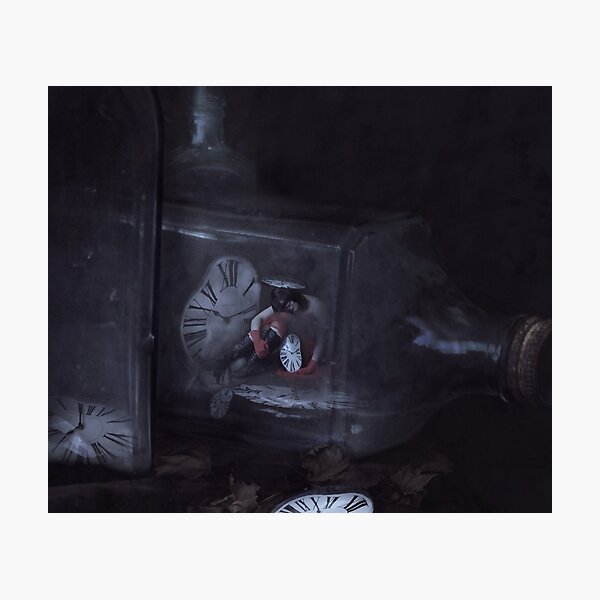saving time in a bottle Photographic Print