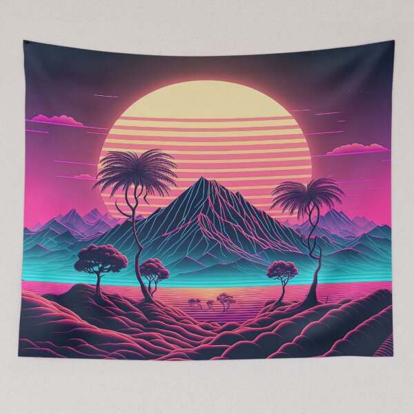Item preview, Outrunning the Future: A Synthwave Journey designed and sold by Mullet Monkey.
