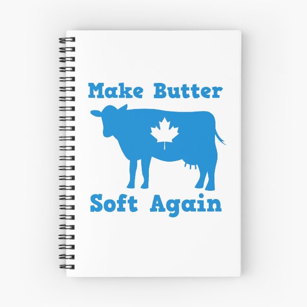 Item preview, Make Canadian butter soft again in blue - Canadian dairy cows are fed palm oil which has changed the butter texture designed and sold by Signs for Dark Times.