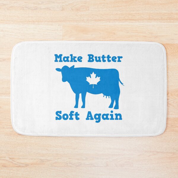 Item preview, Make Canadian butter soft again in blue - Canadian dairy cows are fed palm oil which has changed the butter texture designed and sold by Signs for Dark Times.