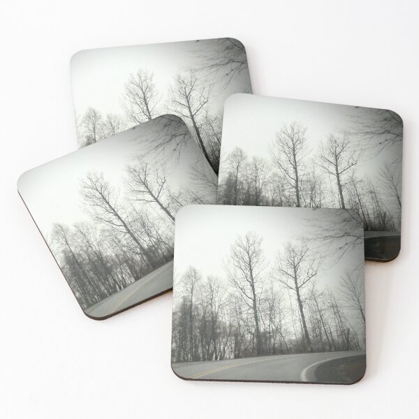 Item preview, foggy day around the bend designed and sold by AldisPhoto.