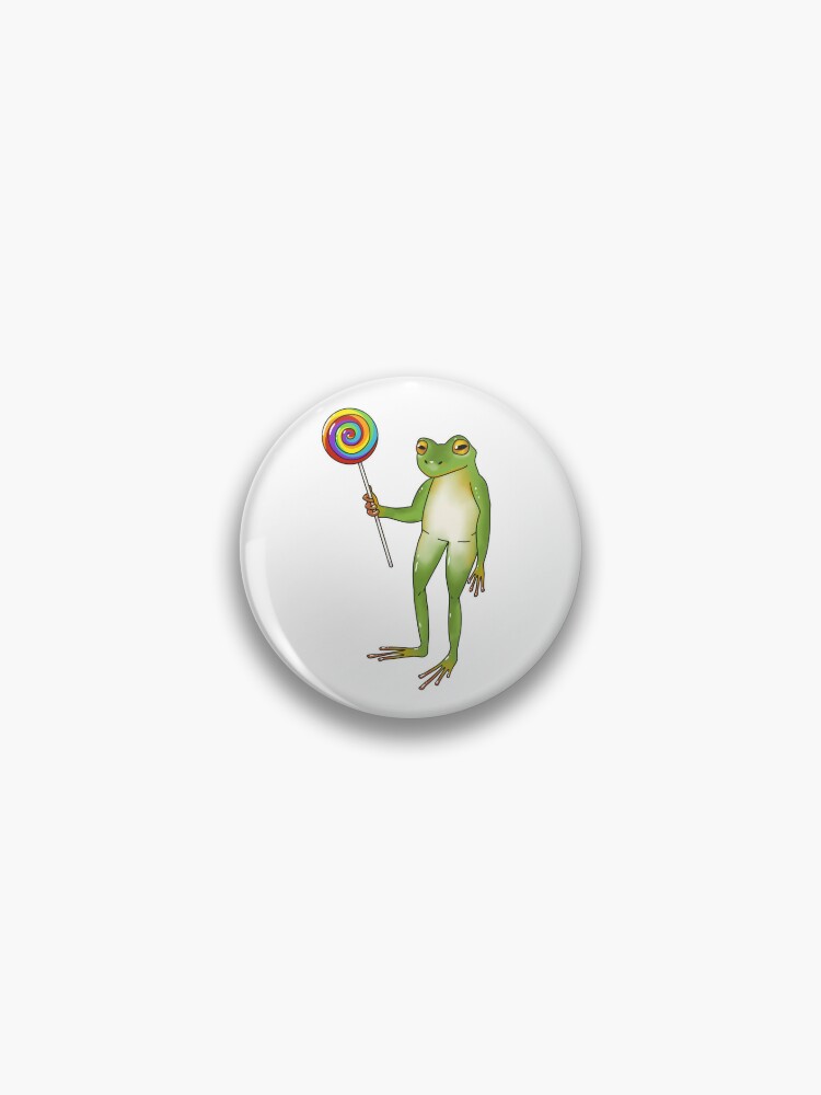 Frog with a Lollipop