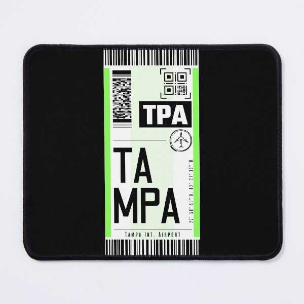 Item preview, TAMPA TPA classic luggage tag stickers designed and sold by LeddsoDello.