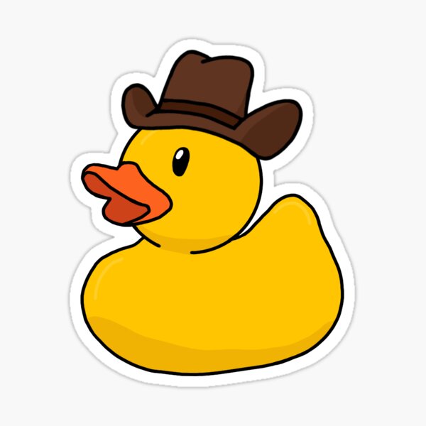 Cowboy Rubber Ducky Blue Shirt