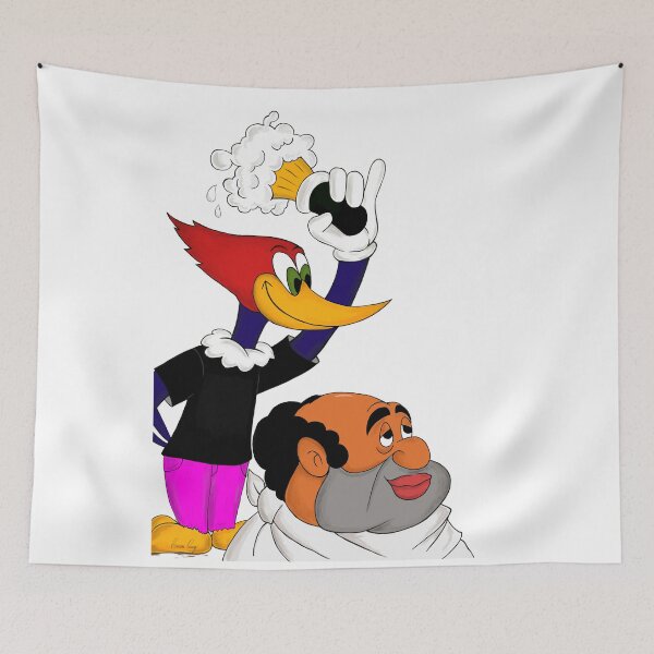 Item preview, Woody Woodpecker is the barber of Seville designed and sold by Aquarelastudio.