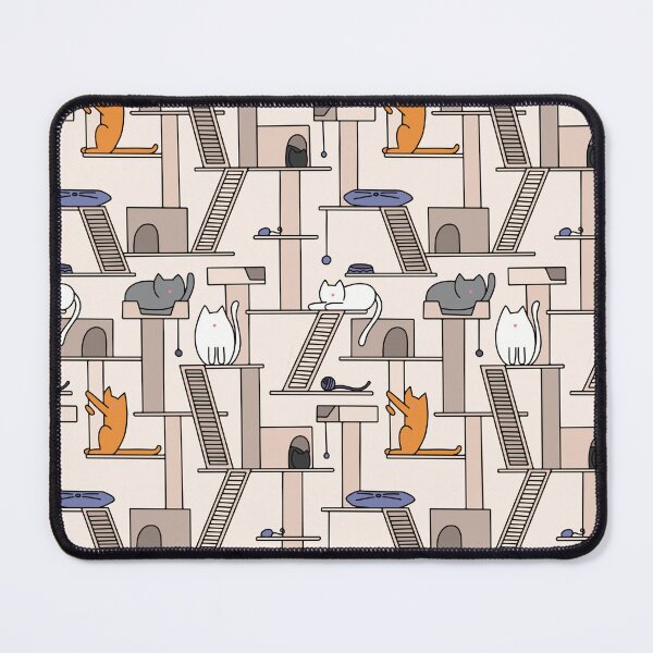 Item preview, Cat Tree Pattern designed and sold by murialbezanson.