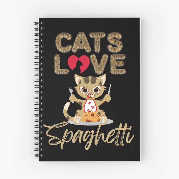 Item preview, Cat Eating Spaghetti, Cats Love Spaghetti designed and sold by emoney14.