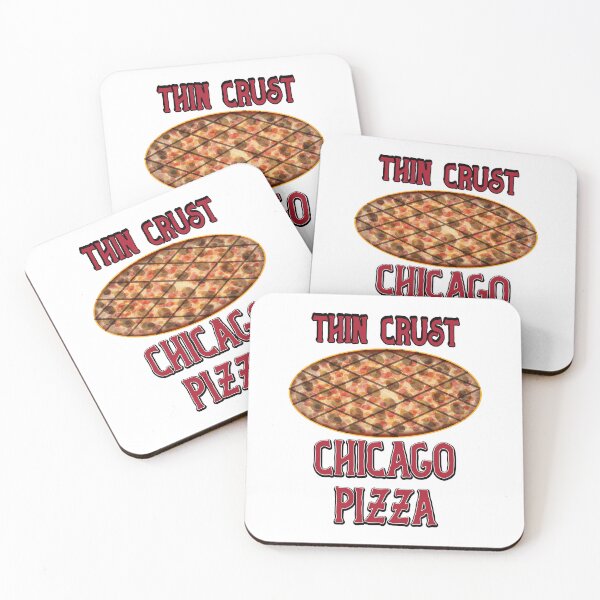 Item preview, Thin Crust - Chicago Pizza Series 2023 designed and sold by EDWARD HELLER.