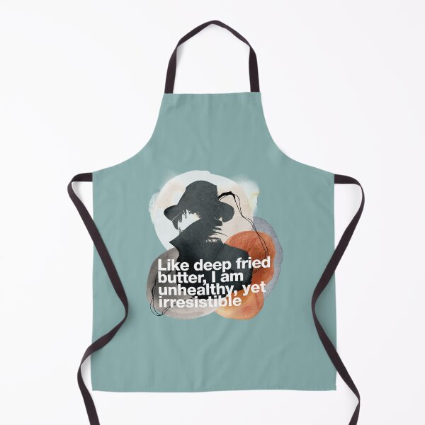 Item preview, If in doubt quote Raymond Reddington Like deep fried butter I am unhealthy yet irresistible Character illustration with watercolors designed and sold by Berry4ogisich-L.