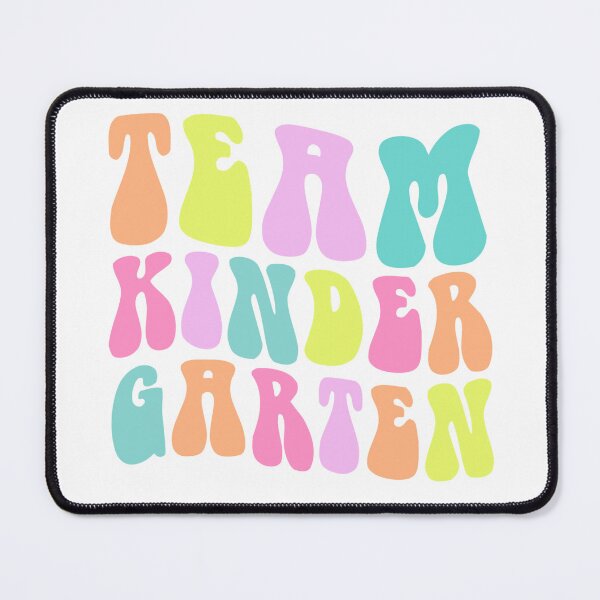 Item preview, Team Kindergarten Grade Groovy Bright Color Design designed and sold by SincerelyKind.