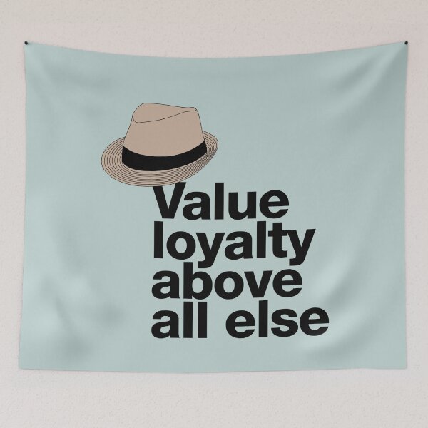 Item preview, If in doubt quote Raymond Reddington Value loyalty above all else quote with a fedora hat designed and sold by Berry4ogisich-L.