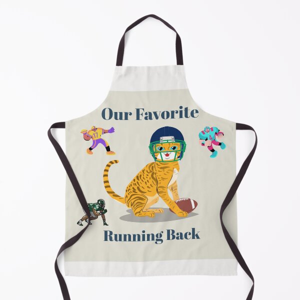 Item preview, Our Favorite FOOTBALL CAT Running Back designed and sold by LGMmugsdesign.