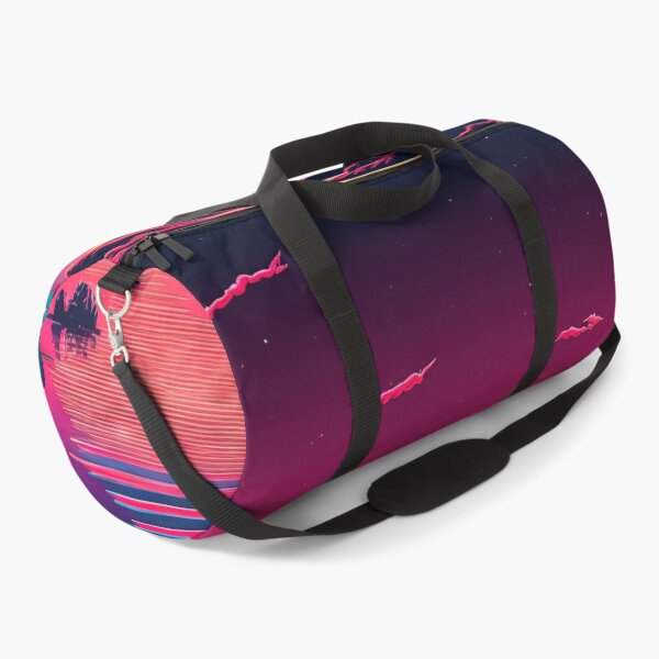 Item preview, Electric Sunset Symphony: A Synthwave Ode to Nature's Beauty designed and sold by Mullet Monkey.