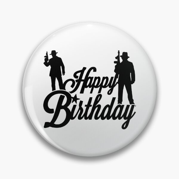 Item preview, Birthday T-Shirt, Happy Birthday T-shirt, Gangster, Mafia theme, Birthday Gift, Design for Man and Ladies ,Boy and Girl ,Classic T-Shirt Gift designed and sold by sixday 7day.