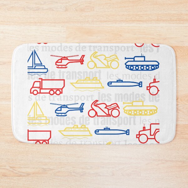 Item preview, Les modes de transport II designed and sold by MykuHaiku.
