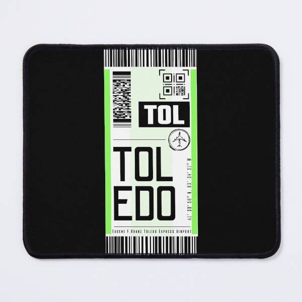 Item preview, TOLEDO TOL classic luggage tag stickers designed and sold by LeddsoDello.