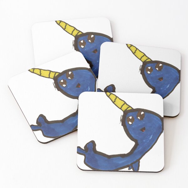 Item preview, Happy Narwhal designed and sold by aryadraws.