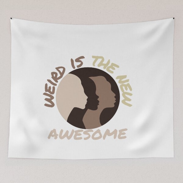 Item preview, Weird Is The New Awesome  designed and sold by LadyHustle.