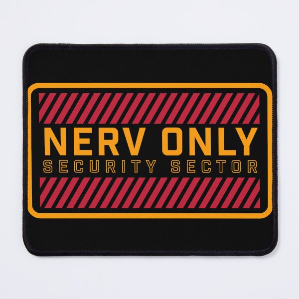 Item preview, Nerv Only Security Sector designed and sold by Sakuga Drip.