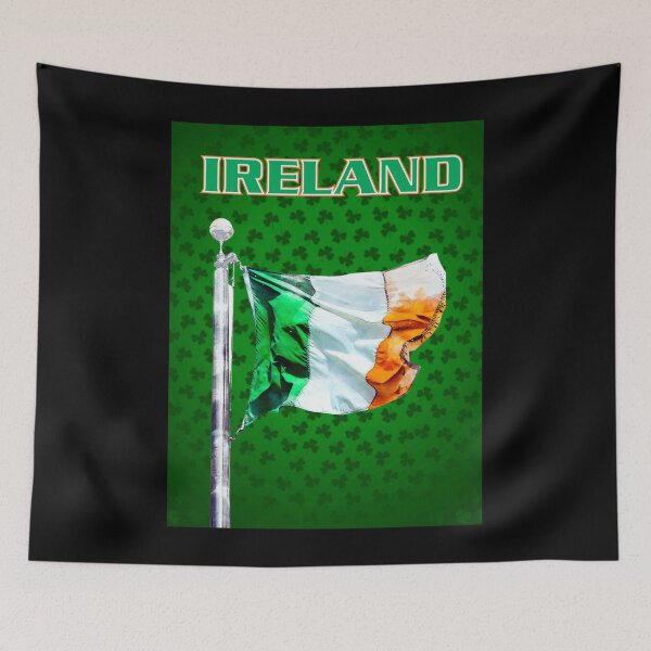 Item preview, Ireland Flag Watercolor designed and sold by IrishPOD.