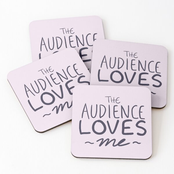 Item preview, The Audience Loves me designed and sold by PinniPetal.
