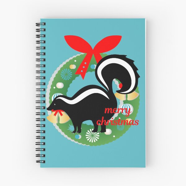 Item preview, merry christmas skunk designed and sold by Gossip Rag.