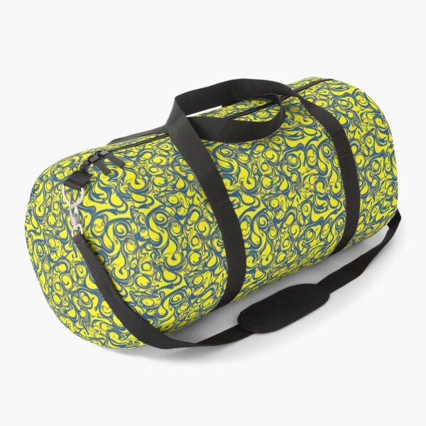 Item preview, Add a pop of color to your life with the Groovy Swirling Liquid Pattern - yellow  [AI generated, AI art ,schoolbag aesthetic ] designed and sold by 3ac-Arts.