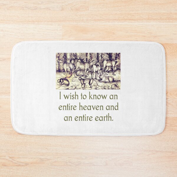 Item preview, I Wish To Know An Entire Heaven - Quote designed and sold by CrankyOldDude.