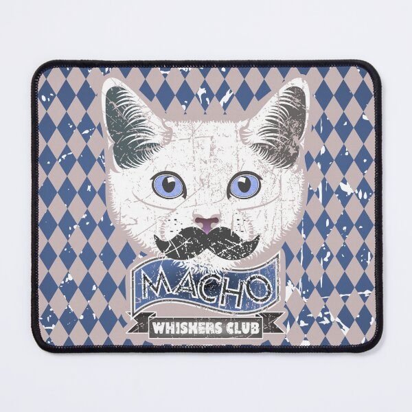 Item preview, Macho Whiskers Club designed and sold by StairiArt.