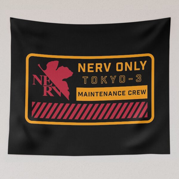 Item preview, Nerv Only Maintenance Crew White designed and sold by Sakuga Drip.