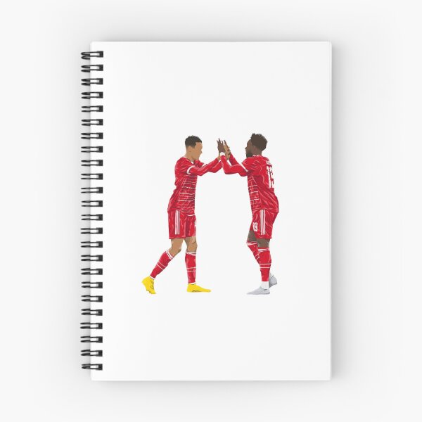 Artikelvorschau, Jamal Musiala und Alphonso Davies Minimalist entworfen und verkauft von MinimalistDZNS.