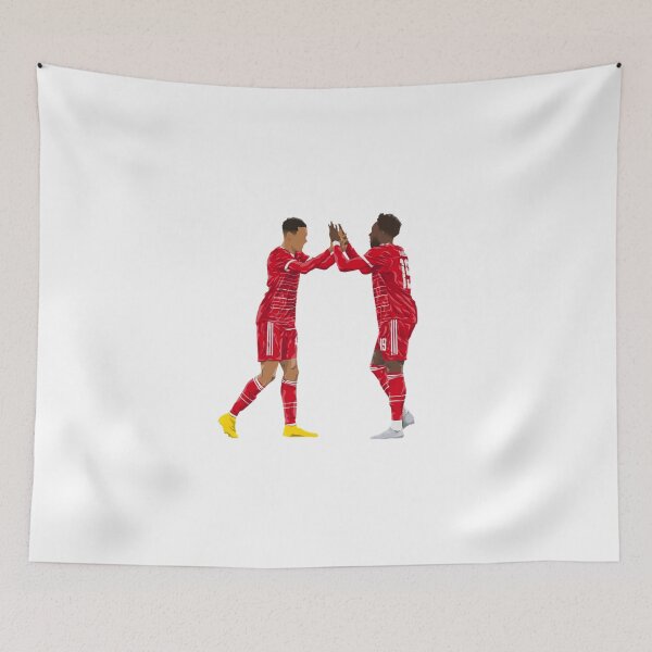 Item preview, Jamal Musiala and Alphonso Davies Minimalist designed and sold by MinimalistDZNS.