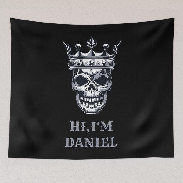 Item preview, DANIEL NAME: DANIEL SKULL DESIGN. designed and sold by AlexRelax.