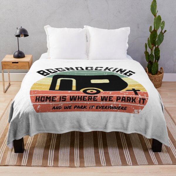 Item preview, Boondocking - Home Is Where We Park It designed and sold by Rich Summers Art.