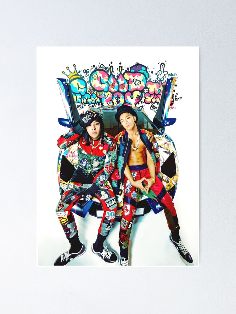 Good Boy Gd X Taeyang Poster By Thisfire Redbubble redbubble