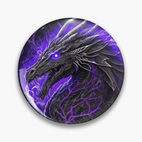 Item preview, Tribal dragon with purple electric  designed and sold by AldisPhoto.