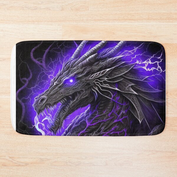 Item preview, Tribal dragon with purple electric  designed and sold by AldisPhoto.