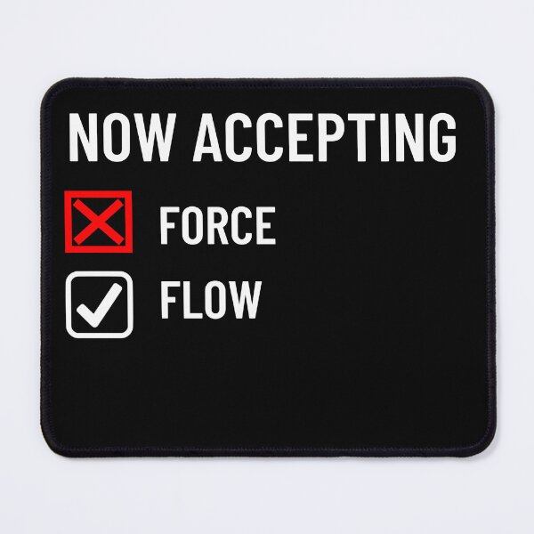Item preview, New Mantra Force vs Flow designed and sold by unclejab.