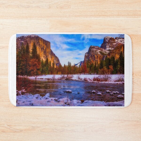 Artikelvorschau, El Capitan Sonnenuntergang Yosemite Valley entworfen und verkauft von Garry Gay.