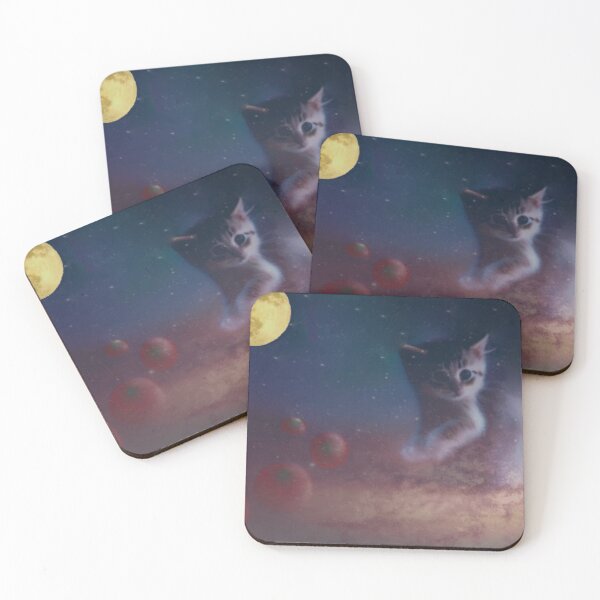 Item preview, Moonbeams and kittens designed and sold by Fedwin TheWise.