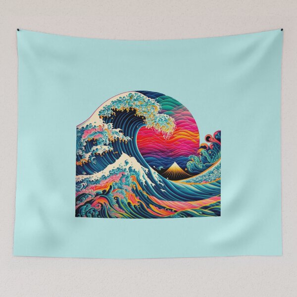 Item preview, Great Wave | Neon Dream  designed and sold by MAIMIAM.