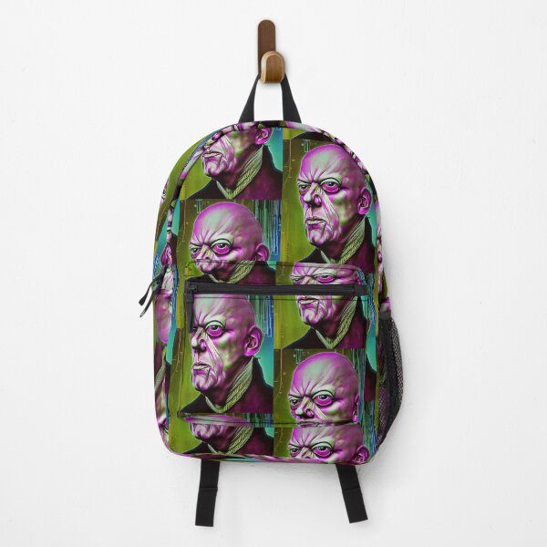 Item preview, Cyberpunk Aleister Crowley The Great Beast of Thelema  as Cyber Wizard designed and sold by Ataraxia  Apparel.