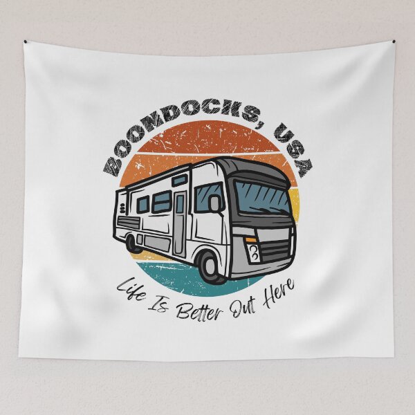 Item preview, Boondocks USA - Life Is Better Out Here designed and sold by Rich Summers Art.