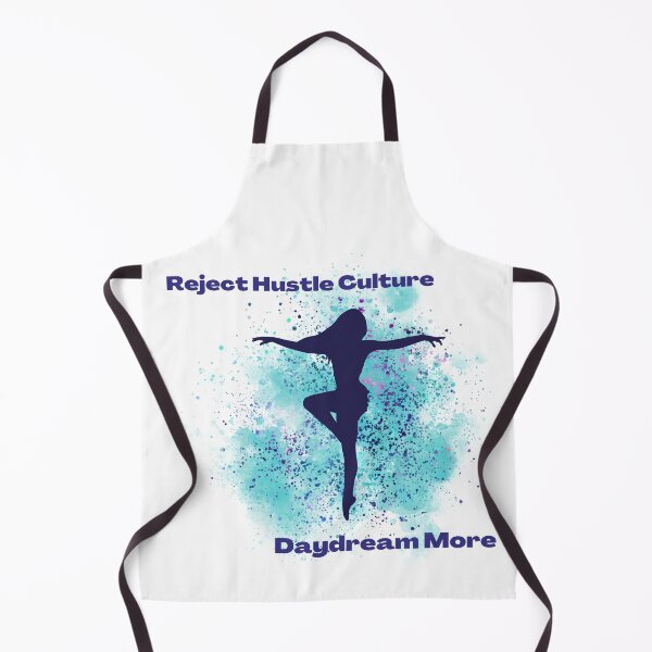 Item preview, Reject Hustle Culture - Daydream More (Blue) designed and sold by T-WoodCreations.